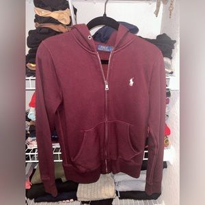 Ralph Lauren Polo Jacket Burgundy color